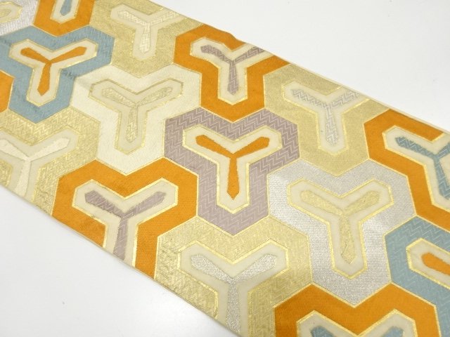 Japanese Kimono / Antique / Fukuro Obi Silk